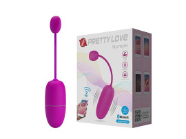 C�psula Vibrat�ria Bullet Interativo por Aplicativo - Nymph - Pretty Love - Importado