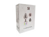 Plug Anal em Ao com Vibro e Controle Remoto - Tamanho P - SI