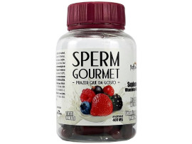 Suplemento Multivitam�nico Sperm Gourmet Sabor na Ejaculacao 60 Capsulas - Hot Flowers