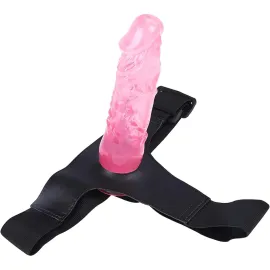 Capa Peniana em Forma de P�nis com Cinta Di08 Penisde Silicone Grande Grosso feminino