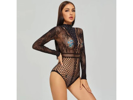 Body July com Mangas e Brilhantes - VibraToy