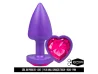 Plug Anal Touch em Formato de Cora��o - La Pimienta