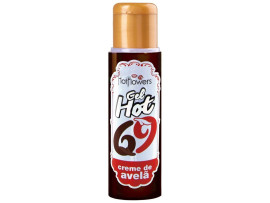 Gel Comestvel HOT 35 ml - Sabor: Creme de Avela  - Hot Flowers