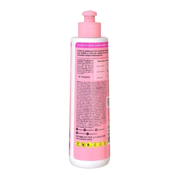Kit Completo para os Cachos e Crespos dos pequenos com SOS Cachos Kids Hidratação - Imagem 5