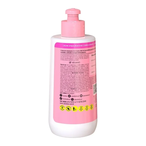 Kit Completo para os Cachos e Crespos dos pequenos com SOS Cachos Kids Hidratação - Imagem 4
