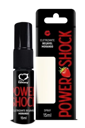 Vibrador Líquido Beijável Power Shock - Spray - 15 ml - Sexy Fantasy