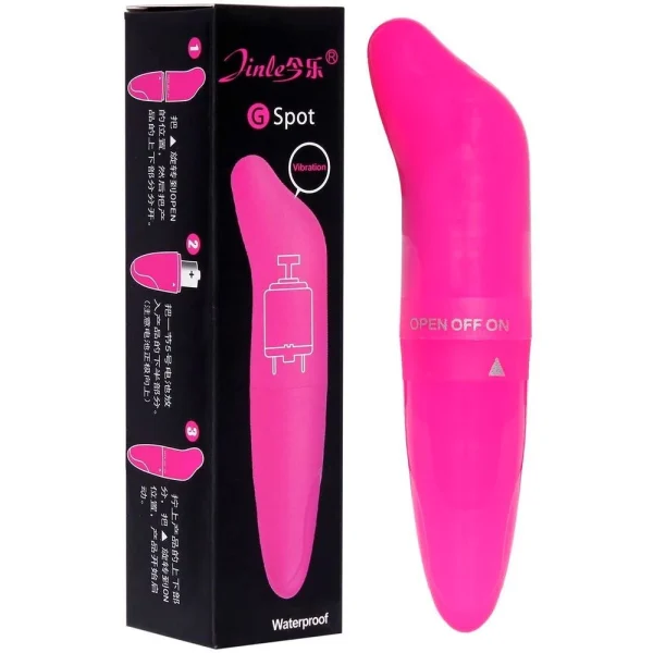 Vibrador Liso Ponto G em Formato de Golfinho - VibraToy - Imagem 2