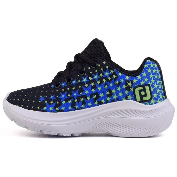 Tenis Infantil Meninos Casual Preto Preto + Óculos e Relógio Junix - Imagem 9