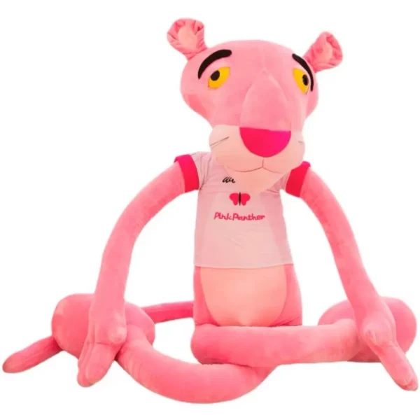 100 cm C/MUSICA Betterway Pantera que Canta De Desenho Animado Cor-De-Rosa Animal Boneca De Pelúcia Recheada Para Crianças - Imagem 5