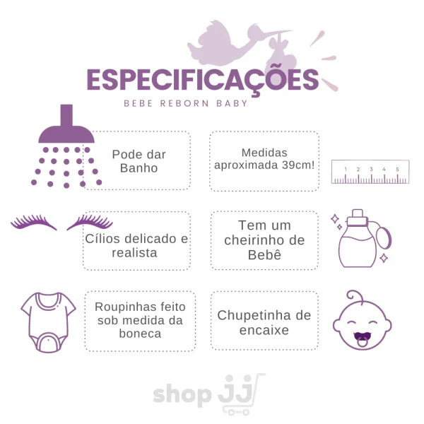 Bebe Reborn Boneca Menina Silicone Realista Com Enxoval 20 Itens - Imagem 13