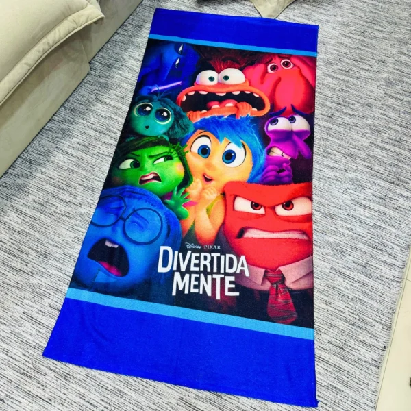 Toalha De Banho E Praia Piscina Infantil Divertidamente