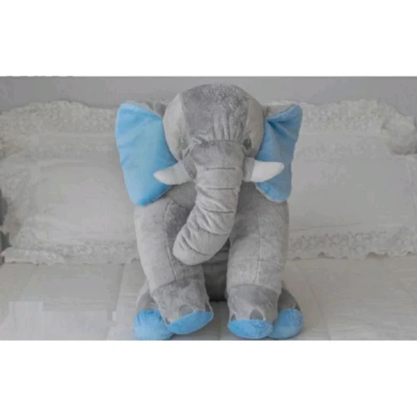 Almofada Elefante de pelúcia 80 cm Bebê - Imagem 7