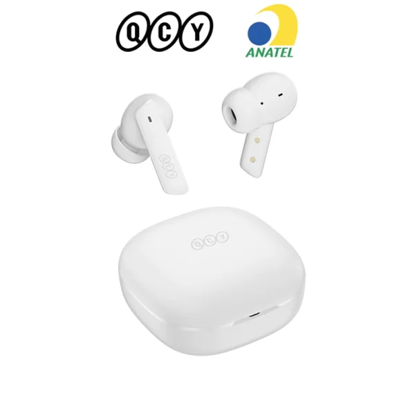 QCY MeloBuds ANC/HT05 Fone De Ouvido Sem Fio Bluetooth 5.2 40dB Intra-depth Com Cancelamento De Ruídos - Imagem 3