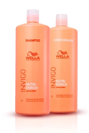 Kit Nutri-Enrich Shampoo Condicionador 1L- Wella