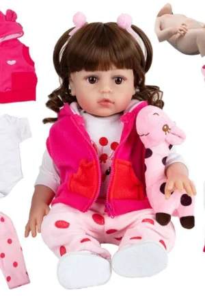 Bebê Sweetie Reborn (R) Silicone-doll 48cm