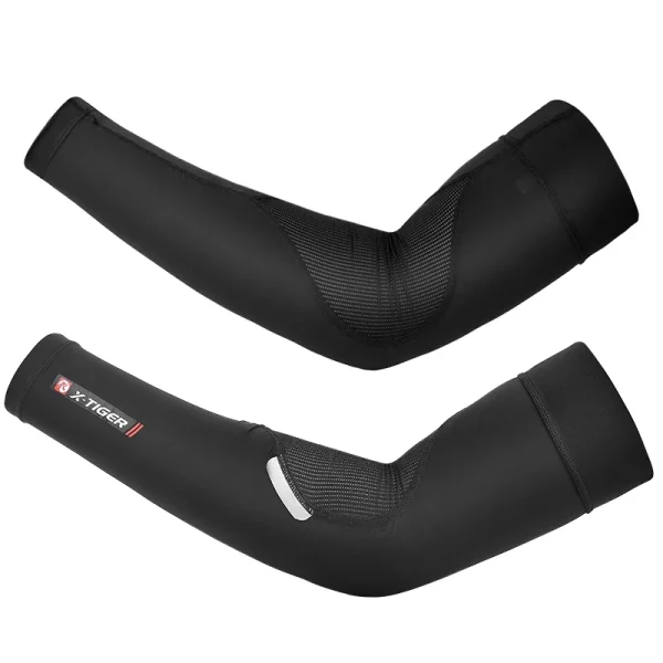 X-TIGER Manga De Gelo Respirável Proteção UV Para Braços Esportivos Ao Ar Livre Cobertura De Mão De Resfriamento Solar Ciclismo