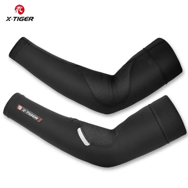 X-TIGER Manga De Gelo Respirável Proteção UV Para Braços Esportivos Ao Ar Livre Cobertura De Mão De Resfriamento Solar Ciclismo - Imagem 3