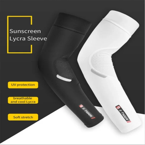 X-TIGER Manga De Gelo Respirável Proteção UV Para Braços Esportivos Ao Ar Livre Cobertura De Mão De Resfriamento Solar Ciclismo - Imagem 4