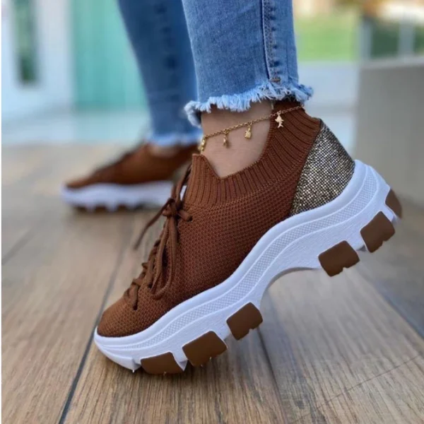 Tenis meia casual feminino super tendência - Imagem 3