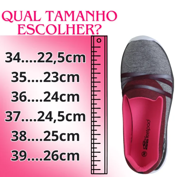 Tênis Sapatilha Ortopédica Palmilha Em Gel Linha Confort Premium - Imagem 10