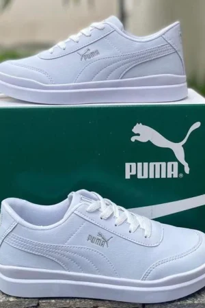 Tênis Feminino casual Branco leve e confortável