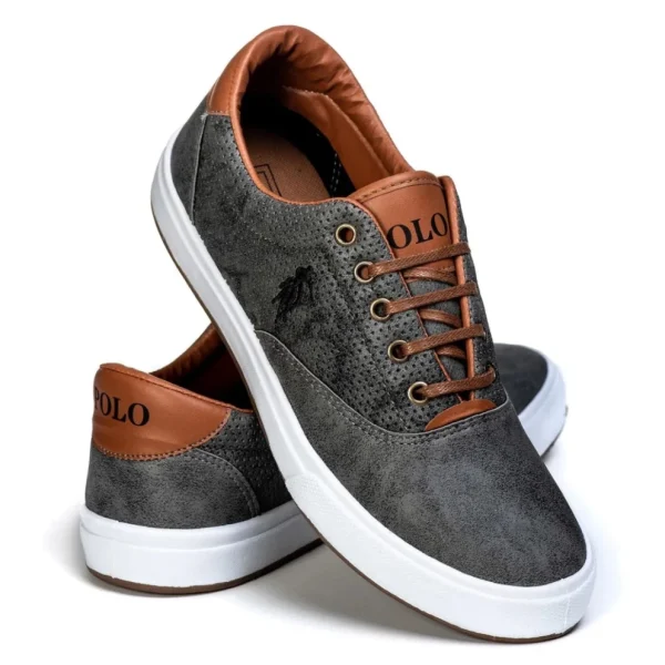 Tênis Masculino Polo Sapatenis Tenis masculino Casual polo oxfords sapatenis tênis casual social tenis Social Sapatilha masculina  sapatilia sapato Mocassins para homem sapatos Esporte fino - Imagem 11