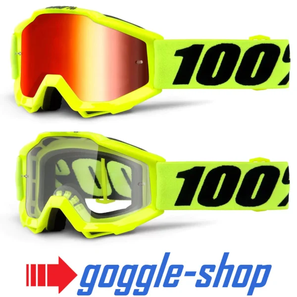 100 % Strata 2 Óculos De Proteção Motocross Mx Dirt Bike Offroad Atv Utv - - Imagem 9