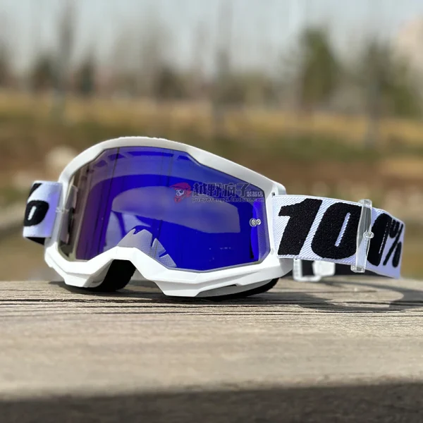100 % Strata 2 Óculos De Proteção Motocross Mx Dirt Bike Offroad Atv Utv - - Imagem 14