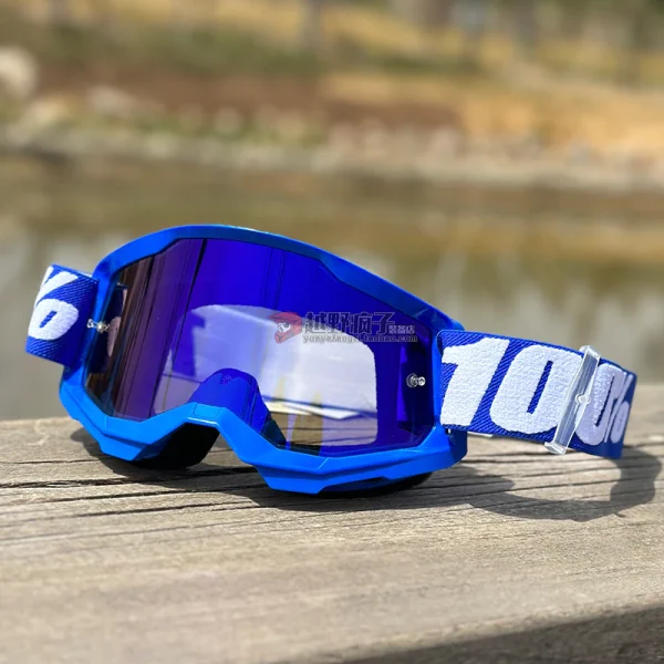100 % Strata 2 Óculos De Proteção Motocross Mx Dirt Bike Offroad Atv Utv - - Imagem 17