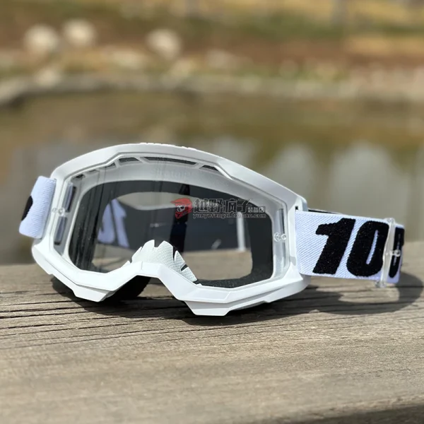 100 % Strata 2 Óculos De Proteção Motocross Mx Dirt Bike Offroad Atv Utv - - Imagem 7