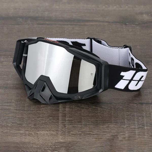 100% 336 óculos de motocross UV400 masculino feminino óculo de capacete esportivo off-road oculos de moto para MTB motocicleta enduro corrida - Imagem 45