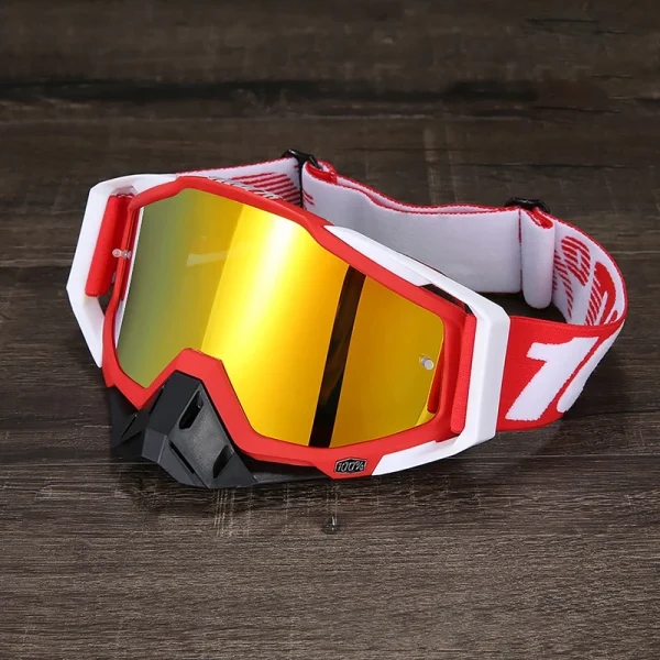 100 % 336 Óculos De Motocross UV400 Motociclismo MTB Homens Moto Off-road Para Enduro ATV MX - Imagem 44