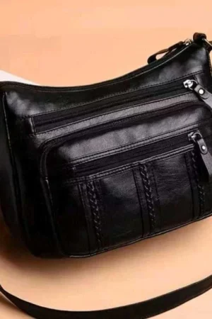 【 Crazy bag 】 2021 Nova Bolsa casual Feminina De Meia-Idade Em diagonal