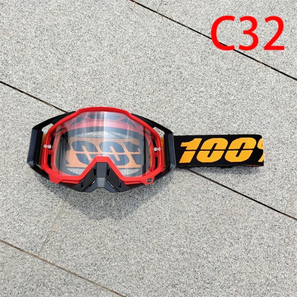 100 % 336 Óculos De Motocross UV400 Motociclismo MTB Homens Moto Off-road Para Enduro ATV MX - Imagem 32