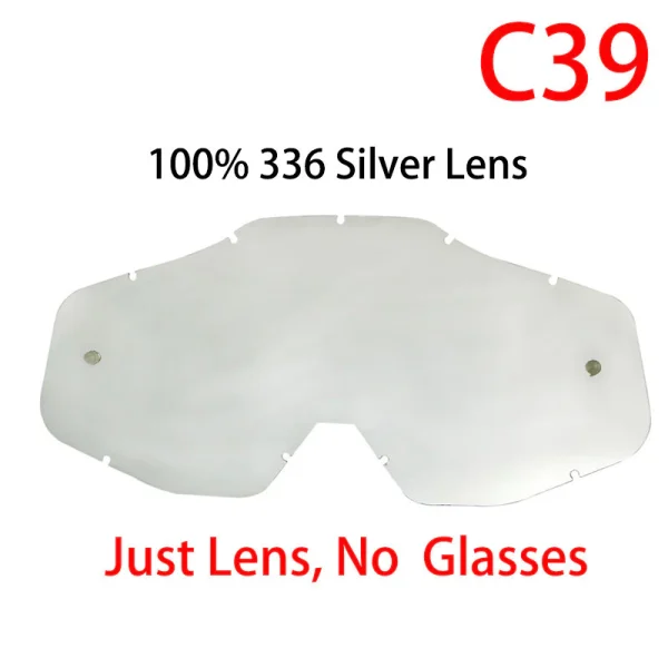 100% 336 óculos de motocross UV400 masculino feminino óculo de capacete esportivo off-road oculos de moto para MTB motocicleta enduro corrida - Imagem 39