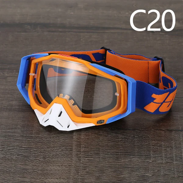 100 % 336 Óculos De Motocross UV400 Motociclismo MTB Homens Moto Off-road Para Enduro ATV MX - Imagem 20