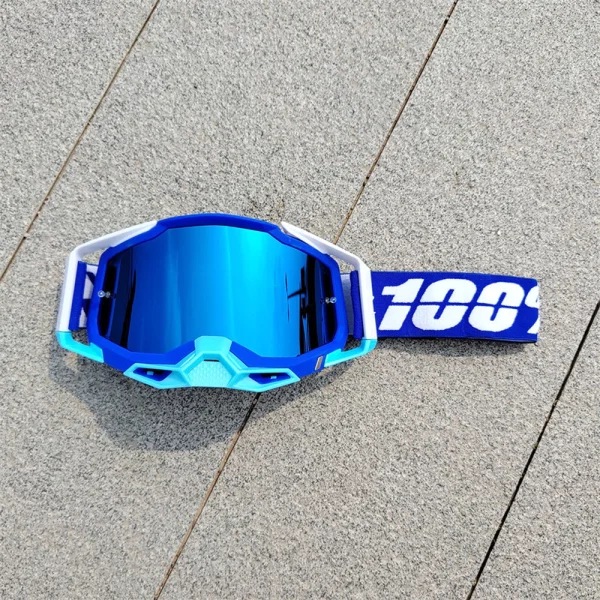 100 % Racecraft 2 Motocross Óculos De UV400 MTB Homens Moto Off-road Para ATV MX - Imagem 24