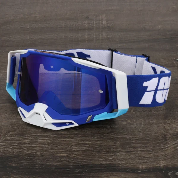 100 % Racecraft 2 Motocross Óculos De UV400 MTB Homens Moto Off-road Para ATV MX - Imagem 8