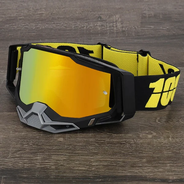 100 % Racecraft 2 Motocross Óculos De UV400 MTB Homens Moto Off-road Para ATV MX - Imagem 2