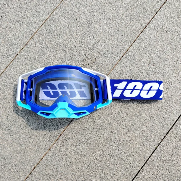 100 % Racecraft 2 Motocross Óculos De UV400 MTB Homens Moto Off-road Para ATV MX - Imagem 25