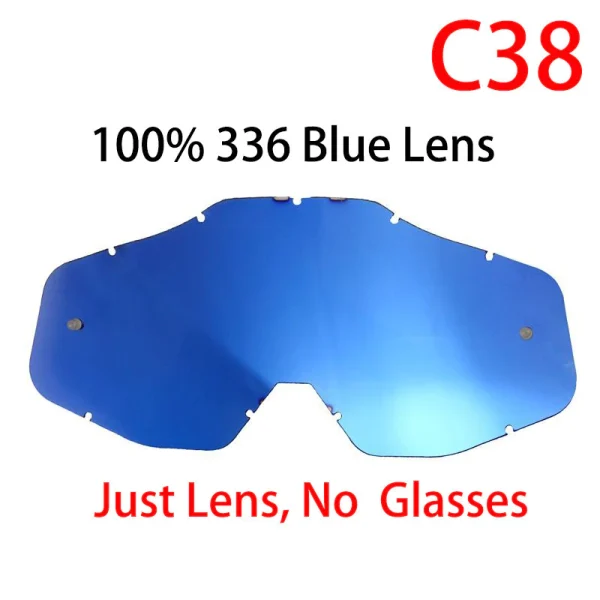 100 % 336 Óculos De Motocross UV400 Motociclismo MTB Homens Moto Off-road Para Enduro ATV MX - Imagem 38