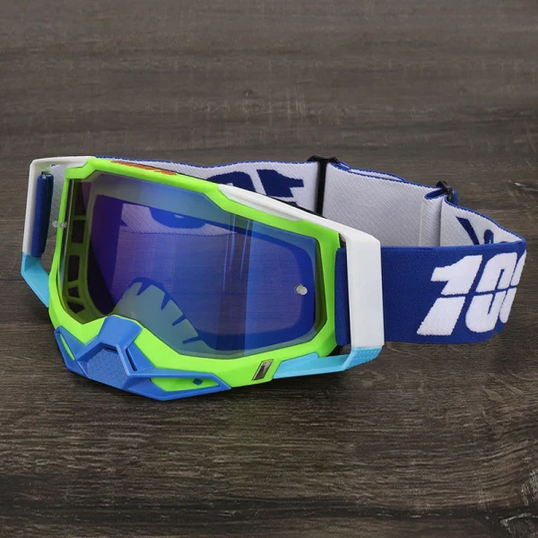 100 % Racecraft 2 Motocross Óculos De UV400 MTB Homens Moto Off-road Para ATV MX - Imagem 9