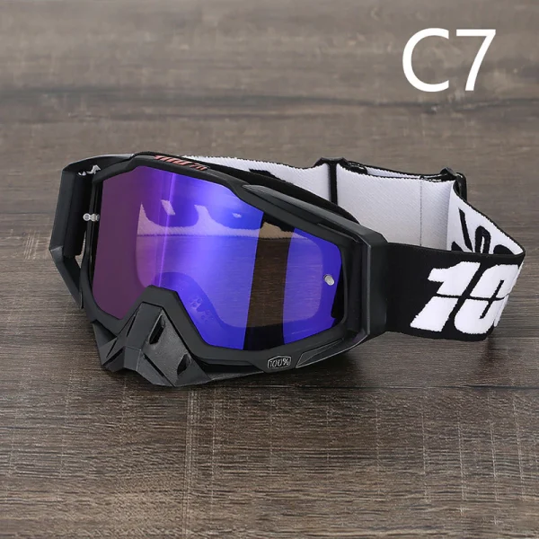 100 % 336 Óculos De Motocross UV400 Motociclismo MTB Homens Moto Off-road Para Enduro ATV MX - Imagem 7