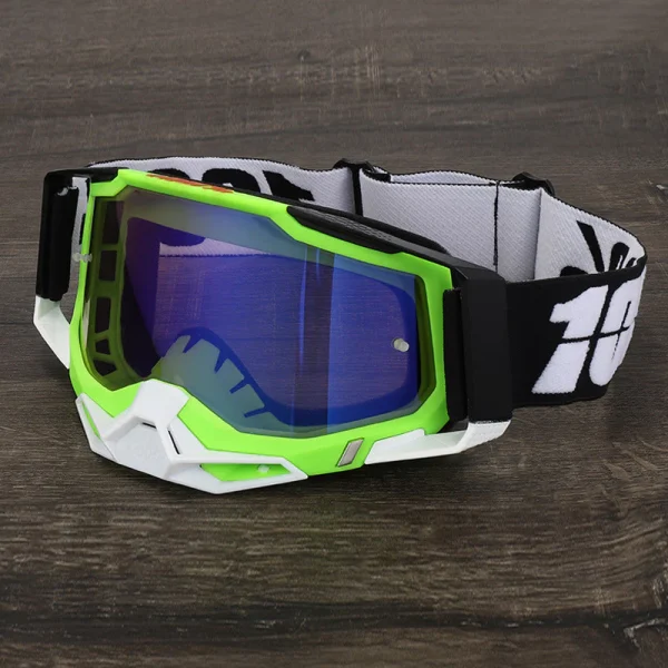 100 % Racecraft 2 Motocross Óculos De UV400 MTB Homens Moto Off-road Para ATV MX - Imagem 6