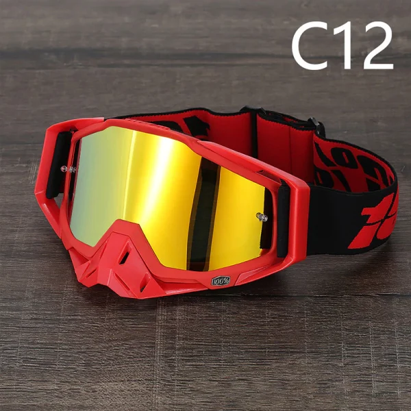 100 % 336 Óculos De Motocross UV400 Motociclismo MTB Homens Moto Off-road Para Enduro ATV MX - Imagem 12