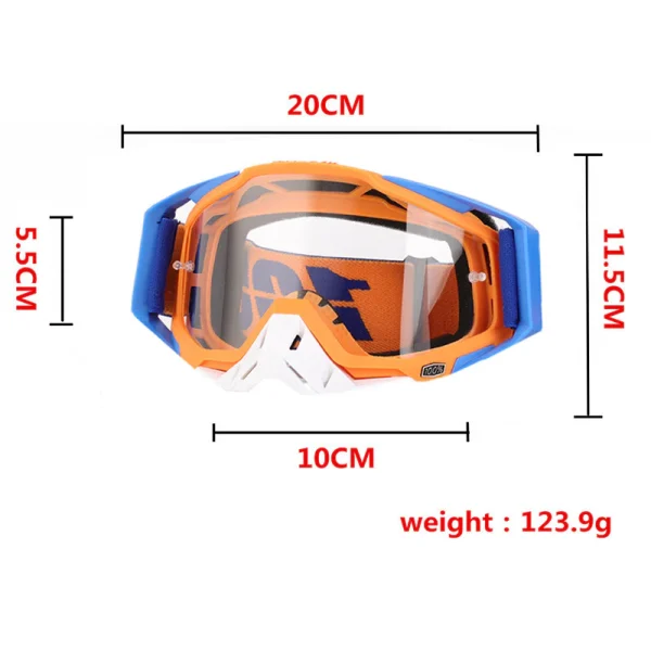 100 % 336 Óculos De Motocross UV400 Motociclismo MTB Homens Moto Off-road Para Enduro ATV MX - Imagem 48