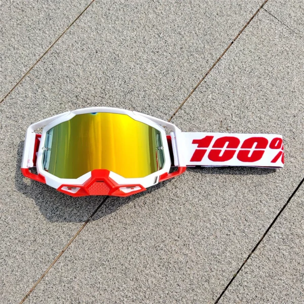 100 % Racecraft 2 Motocross Óculos De UV400 MTB Homens Moto Off-road Para ATV MX - Imagem 34