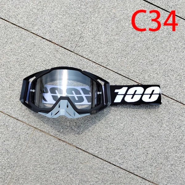 100 % 336 Óculos De Motocross UV400 Motociclismo MTB Homens Moto Off-road Para Enduro ATV MX - Imagem 34