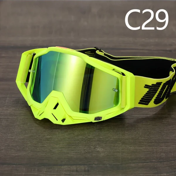 100 % 336 Óculos De Motocross UV400 Motociclismo MTB Homens Moto Off-road Para Enduro ATV MX - Imagem 29