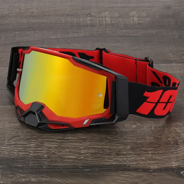100 % Racecraft 2 Motocross Óculos De UV400 MTB Homens Moto Off-road Para ATV MX